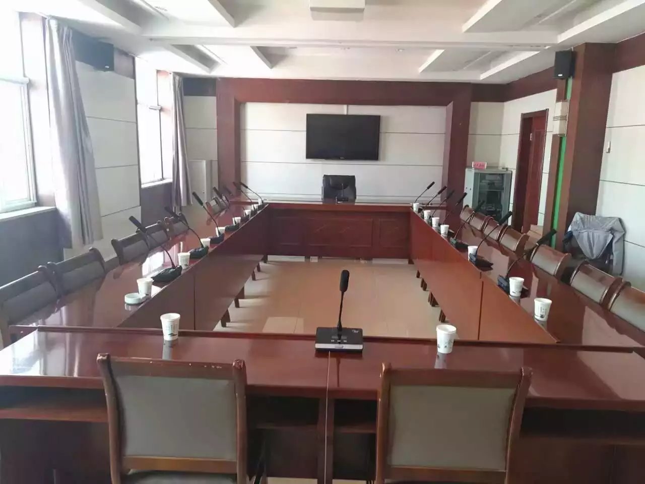 河北省張家口市崇禮區(qū)委會議室