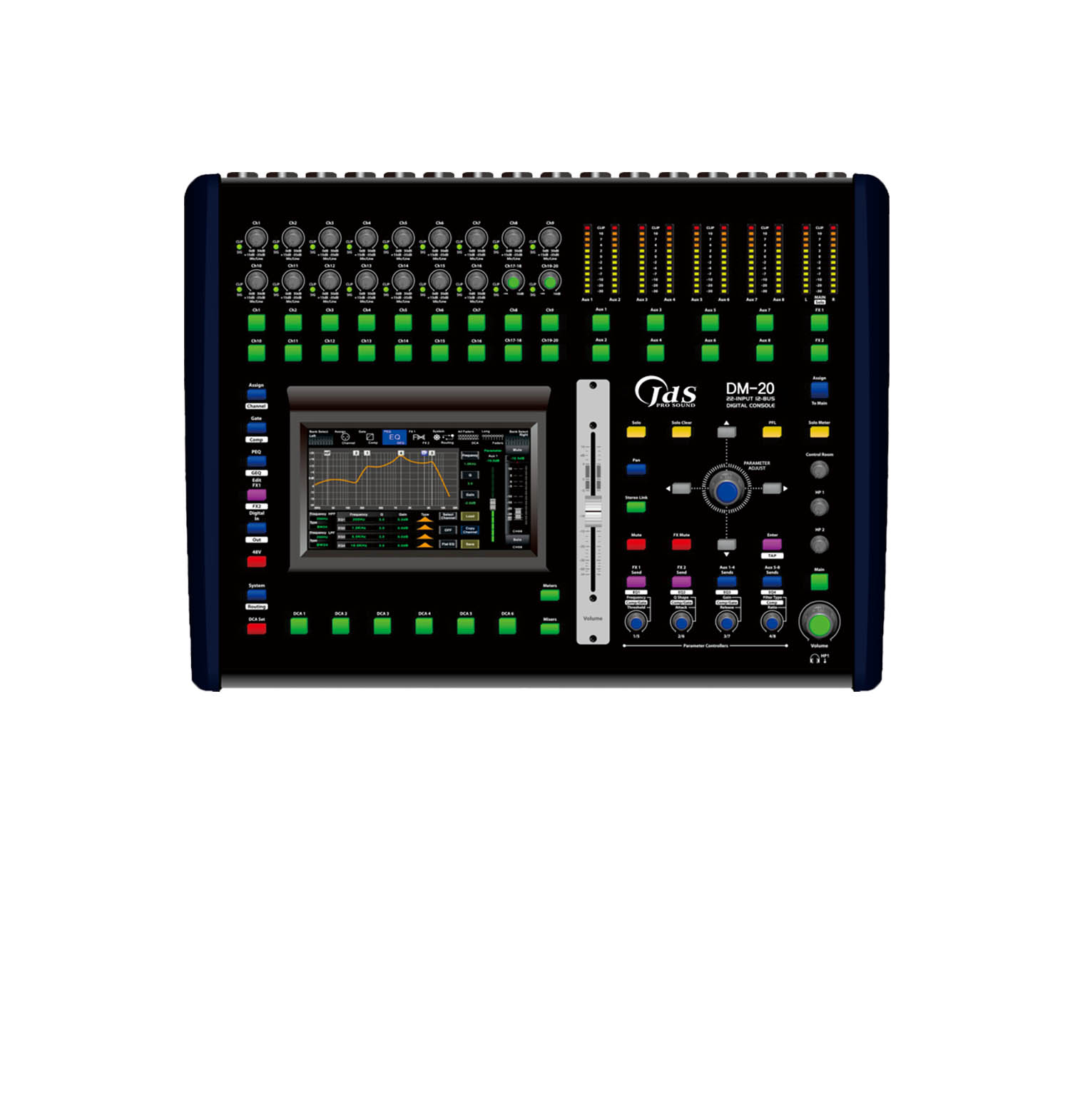 DM-20    20路數字調音臺