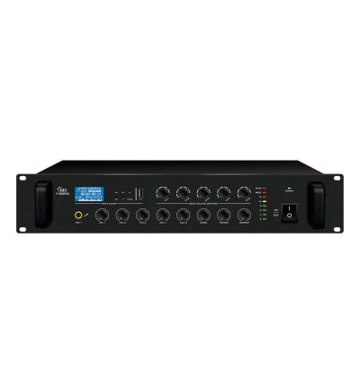P-800IPDU    IP網絡單向點播多音源五分區廣播功放 800W