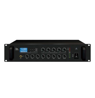 P-350IPDU    IP網絡單向點播多音源五分區廣播功放 350W