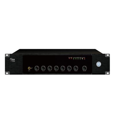 T-2506    IP網絡單向點播合并式廣播功放 60W