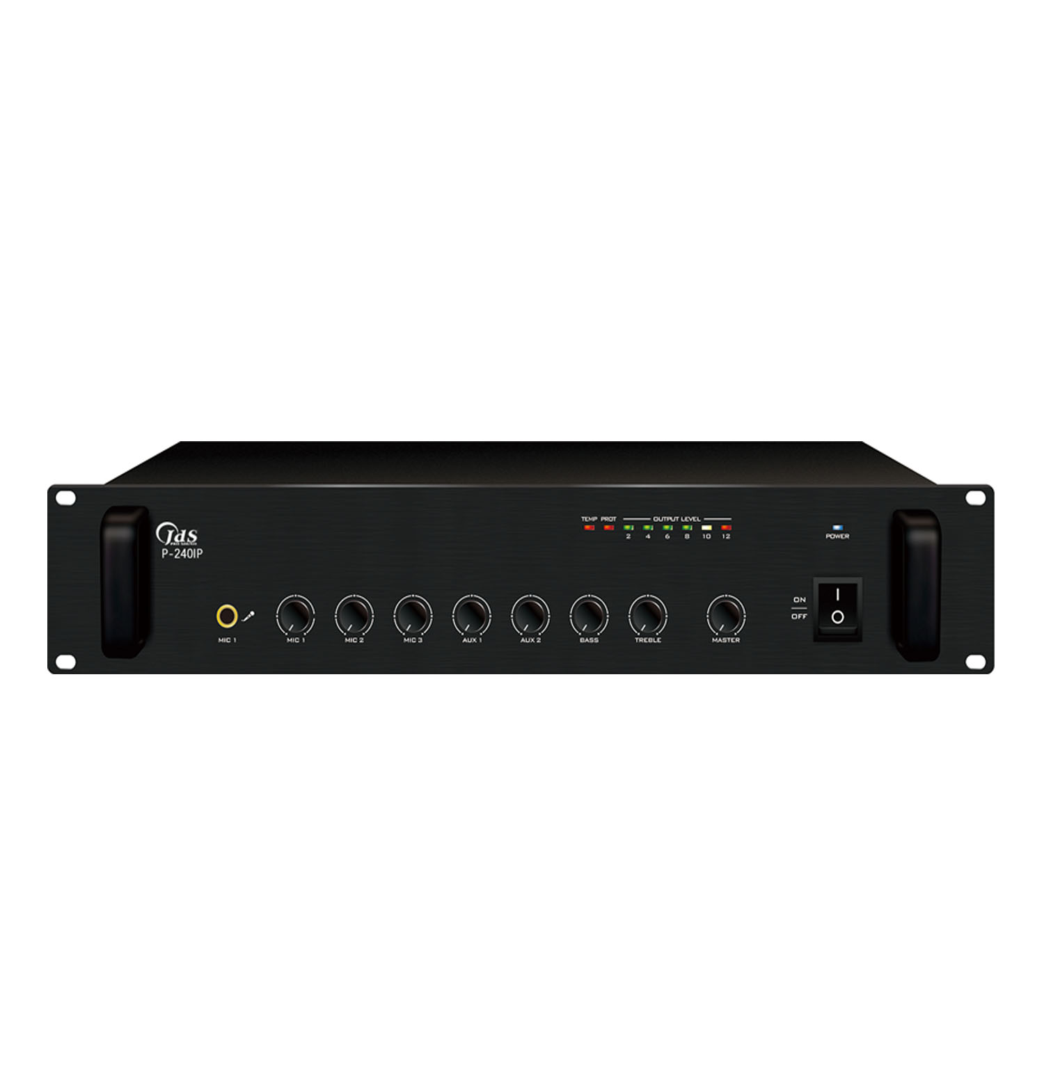 P-240IP    IP網絡單向點播合并式廣播功放 240W