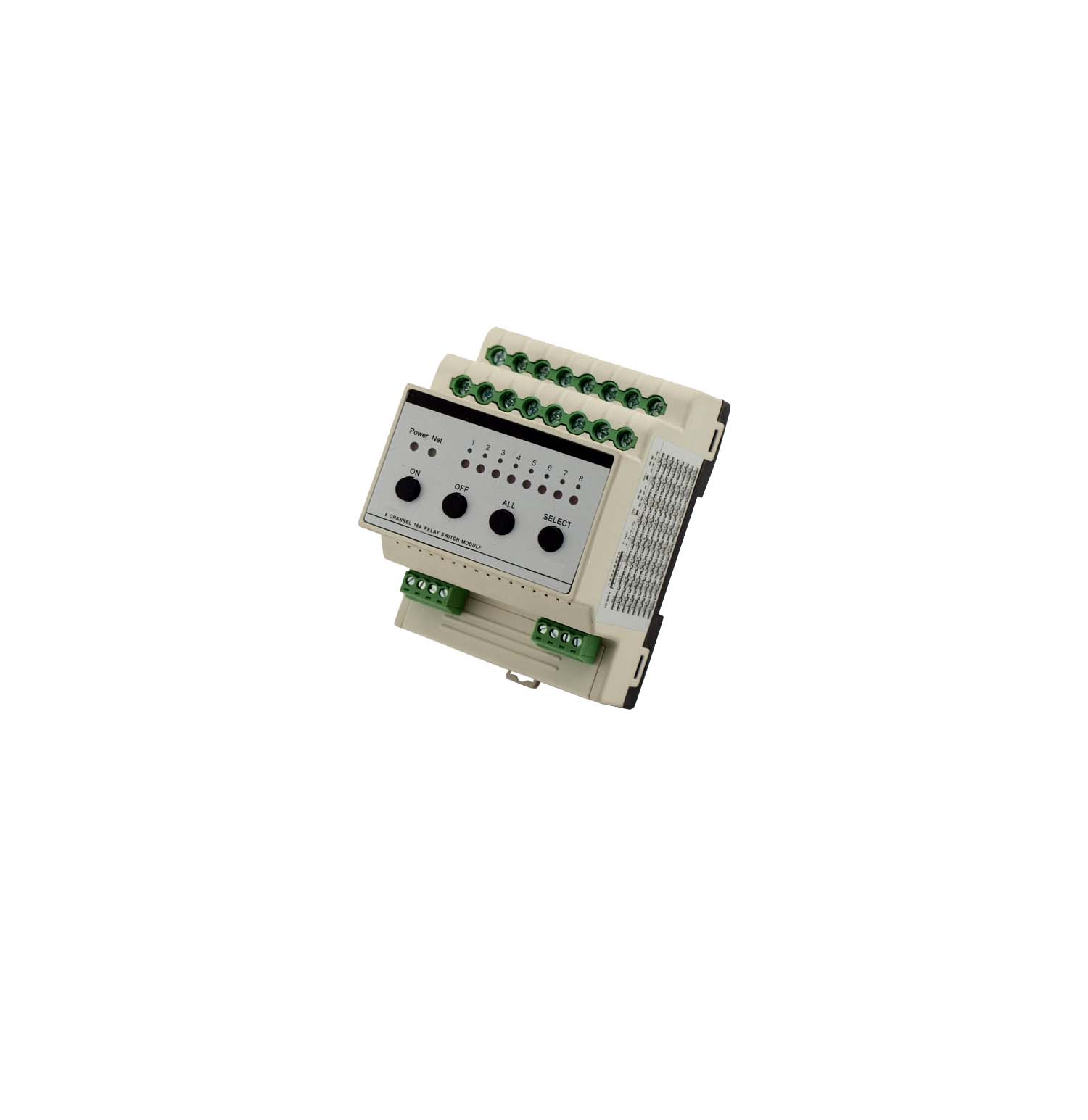 CH-PWR8    導軌式8路電源控制器
