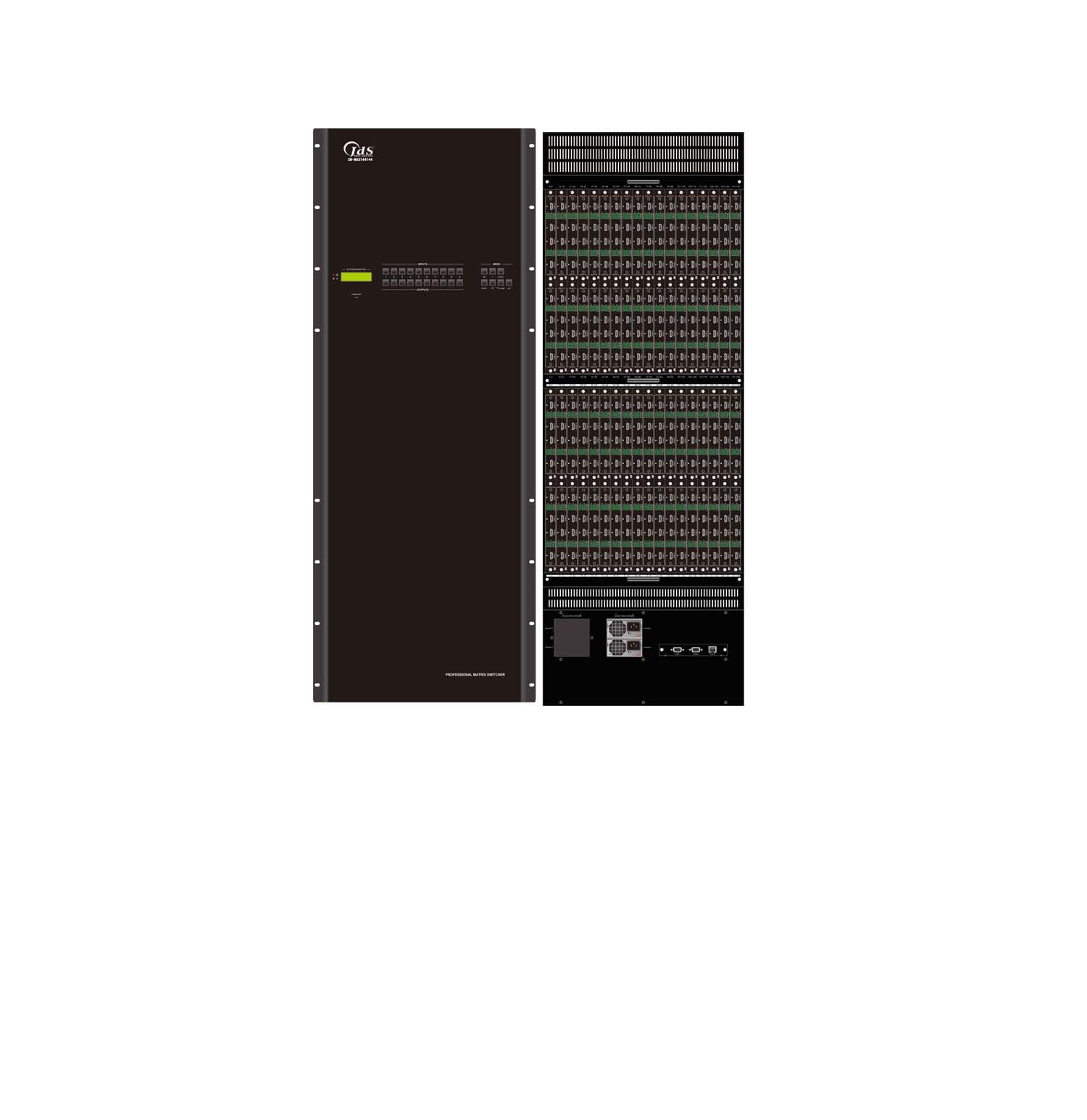 CH-MAX144144    144路高清混插矩陣