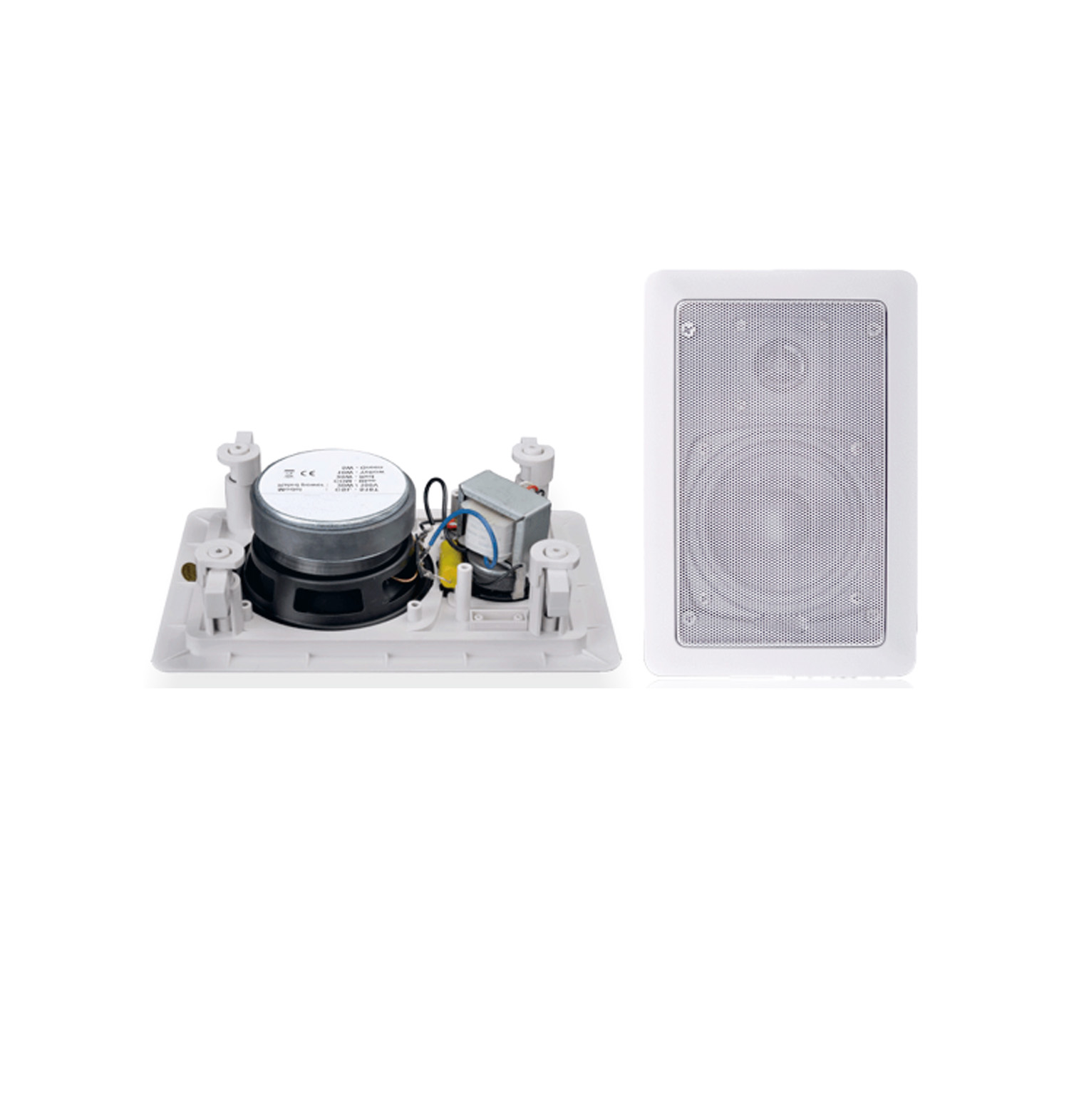 T-214    長方形嵌入式（墻體/天花）揚(yáng)聲器 10W