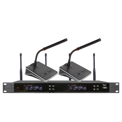 GH-920/G-100   U段一拖二無線會議麥克風(真分集)