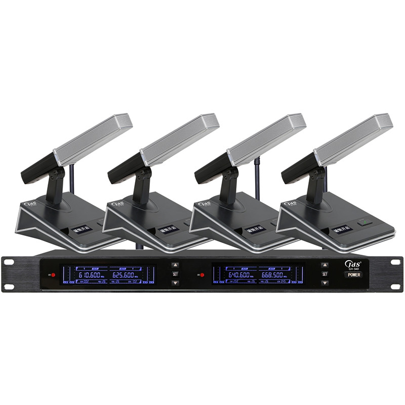 GH-940/G-500  U段一拖四無線會(huì)議麥克風(fēng)(大咪管真分集)