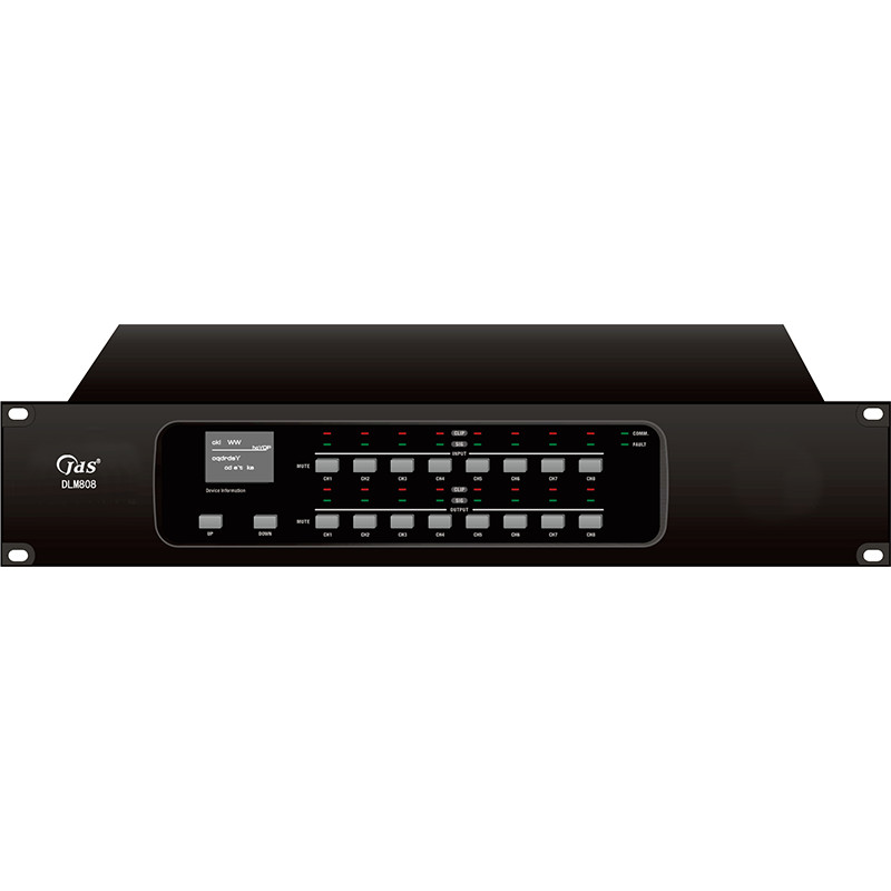 DM-808    8進8出數字音箱處理器
